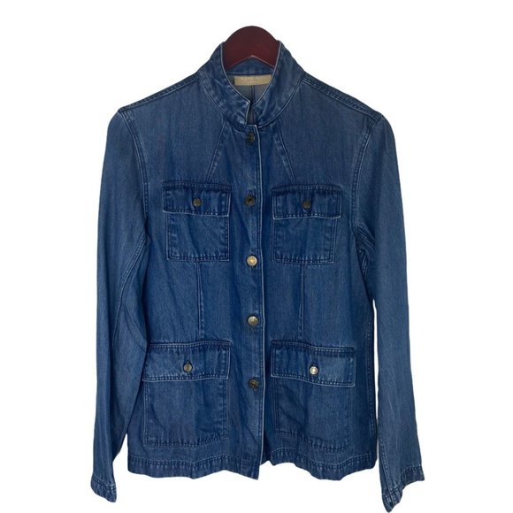 KATE HILL DENIM SHIRT SIZE SMALL